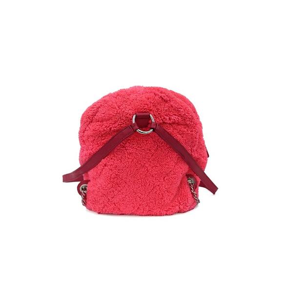 CHANEL Pink Fur Backpack A-A12622 - Picture 4 of 13